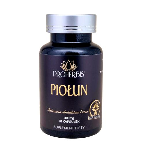 Miniaturka artykułu - Proherbis Piołun 400 mg, 70 kaps.