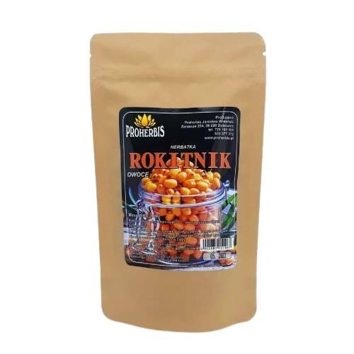 Miniaturka artykułu - PROHERBIS Rokitnik owoc, 100 g