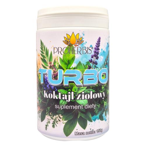Miniaturka artykułu - Proherbis Turbo Koktajl ziołowy, 150 g