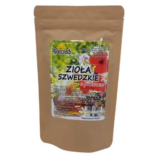 Miniaturka artykułu - PROHERBIS Zioła szwedzkie z piołunem, 100 g