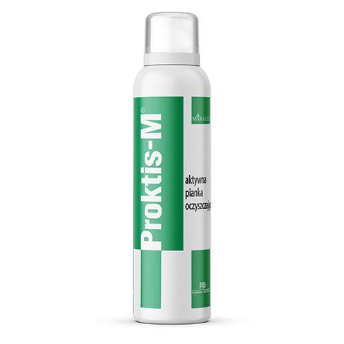 Zdjęcie produktu - PROKTIS-M Aktywna pianka oczyszczająca - 150 ml