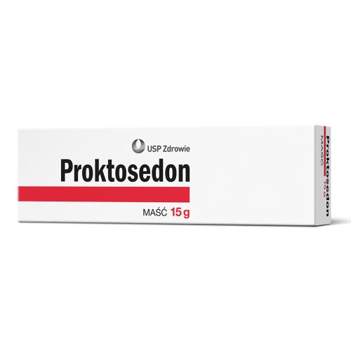Proktosedon maść, 15 g - lek na hemoroidy