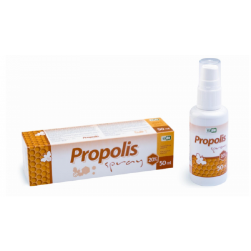 Miniaturka artykułu - PROPOLIS Spray roztw&oacute;r 20% - 50 ml USZKODZONE TEKTUROWE OPAKOWANIE