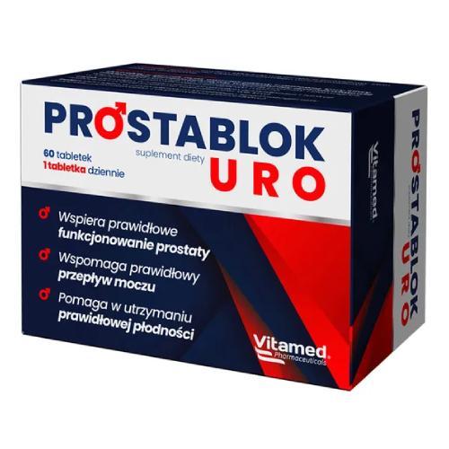 Miniaturka artykułu - ProstaBlok Uro, 60 tabl. USZKODZONE TEKTUROWE OPAKOWANIE