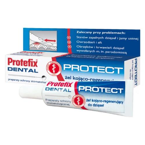 Miniaturka artykułu - PROTEFIX DENTAL PROTECT Żel - 10 ml 
