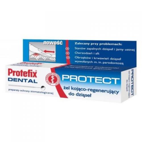 Miniaturka artykułu - PROTEFIX DENTAL PROTECT Żel - 10 ml USZKODZONE OPAKOWANIE 