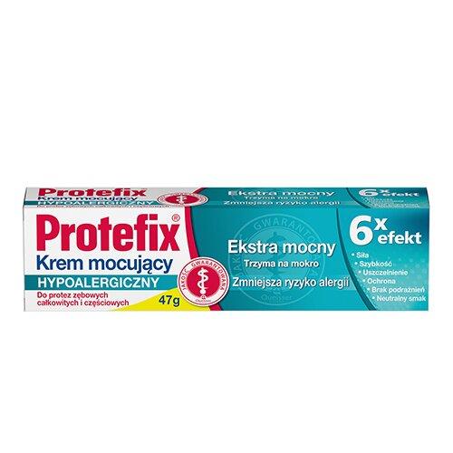 Miniaturka artykułu - PROTEFIX Krem mocujący hypoalergiczny - 47 g 
