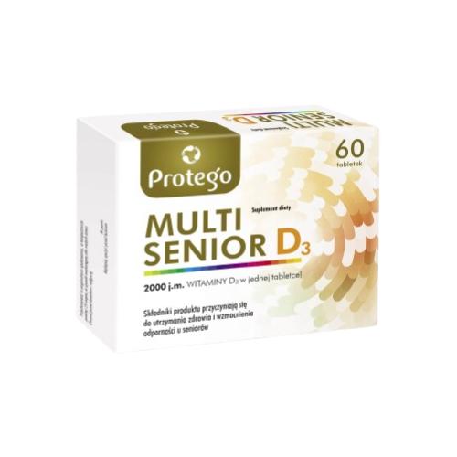 Miniaturka artykułu - Protego Multi Senior D3, 60 tabl.