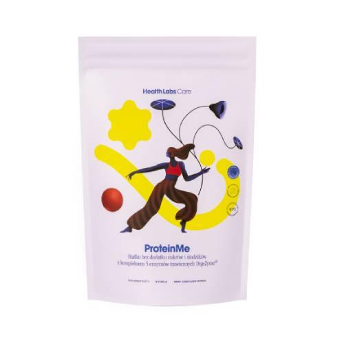 Miniaturka artykułu - Health Labs ProteinMe Białko Czekolada-wiśnia, 472,5 g