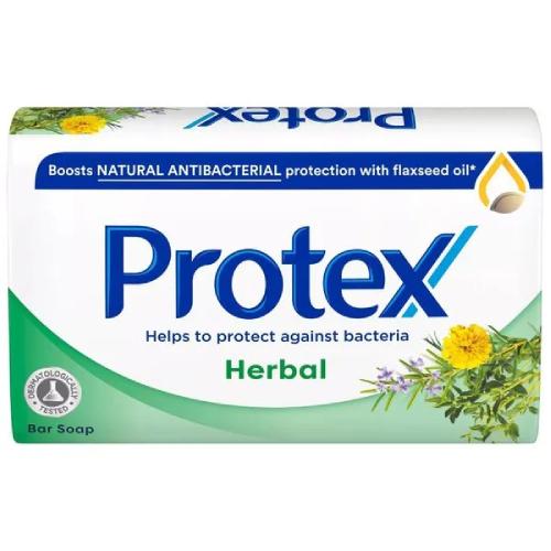 Miniaturka artykułu - PROTEX HERBAL Mydło antybakteryjne w kostce, 90 g