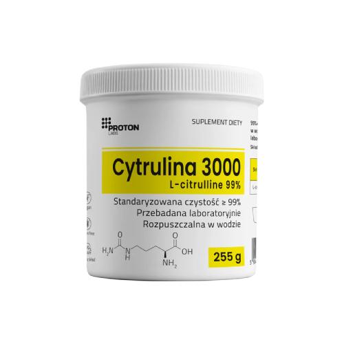 Miniaturka artykułu - Proton Labs Cytrulina 3000 mg, 255 g