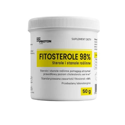 Miniaturka artykułu - Proton Labs Fitosterole z sosny 98%, 50 g