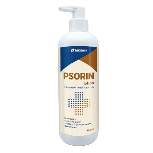 Miniaturka artykułu - PSORIN lotion, 500ml USZKODZONA POMPKA