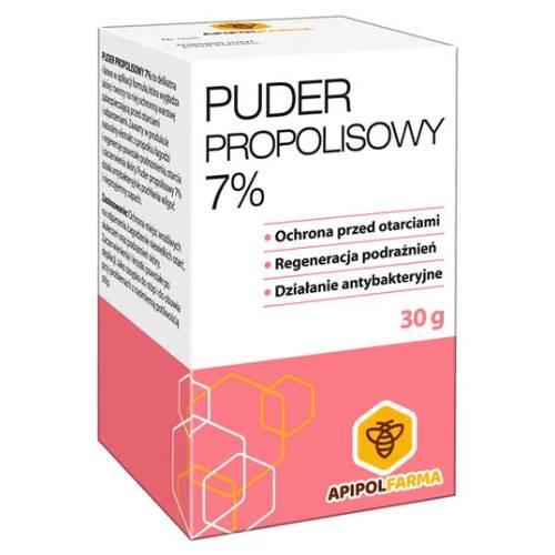 Miniaturka artykułu - Puder propolisowy 7%, 30g