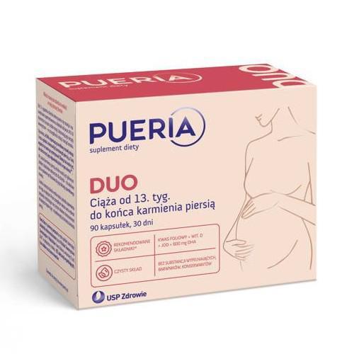 Pueria DUO, 90 kapsułek USZKODZONE OPAKOWANIE TEKTUROWE