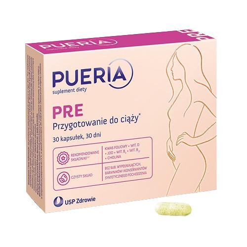Miniaturka artykułu - Pueria PRE, 30 kapsułek