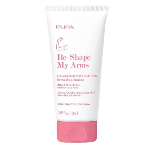 Miniaturka artykułu - PUPA Re-Shape My Arms Krem modelujący wewnętrzne partie ramion, 150 ml