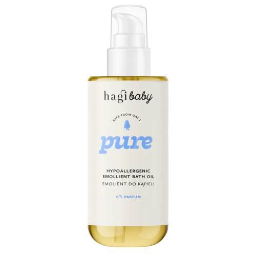 Miniaturka artykułu - Hagi Baby Pure Hipoalergiczny Emolient do kąpieli dzieci i niemowląt, 200 ml