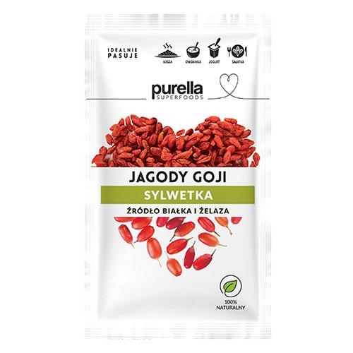 Miniaturka artykułu - PURELLA Jagody Goji suszone, 45g
