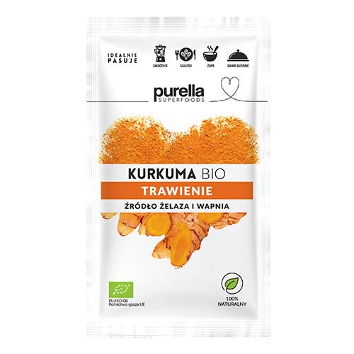 Miniaturka artykułu - PURELLA Kurkuma Bio, 20g 