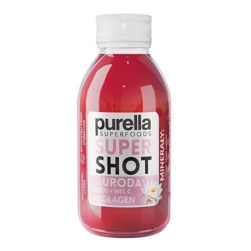 Miniaturka artykułu - PURELLA SuperShot Uroda Lotos + Witamina C + Kolagen, 100 ml
