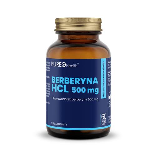 Miniaturka artykułu - Pureo Health Berberyna HCL 500 mg, 60 kaps.