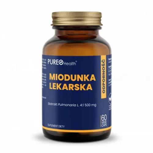 Miniaturka artykułu - Pureo Health Miodunka lekarska 500 mg, 60 kaps.