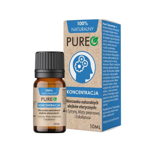 Miniaturka artykułu - PUREO Koncentracja mieszanka naturalnych olejk&oacute;w eterycznych, 10ml