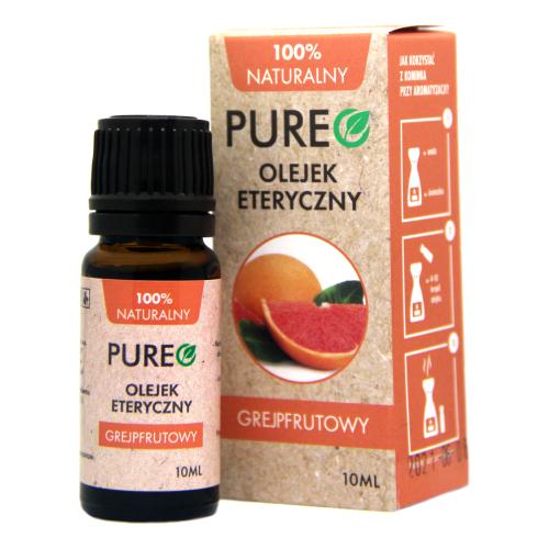 Miniaturka artykułu - PUREO Olejek eteryczny Grejpfrutowy, 10ml