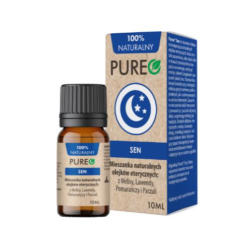 Miniaturka artykułu - PUREO Sen mieszanka naturalnych olejk&oacute;w eterycznych, 10ml