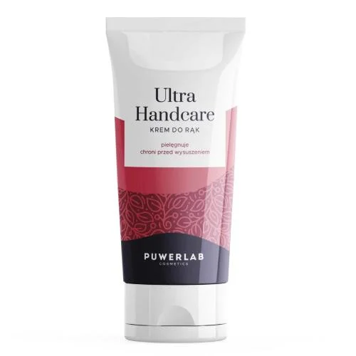 Miniaturka artykułu - Puwerlab Ultra Handcare Krem do rąk, 50 ml KR&Oacute;TKA DATA 30.11.2026