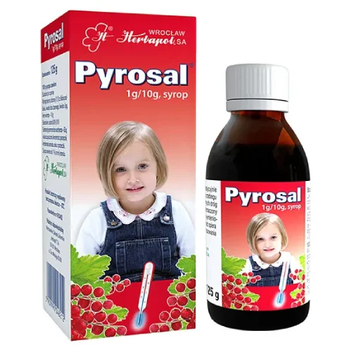 Miniaturka artykułu - Pyrosal syrop, 125 g