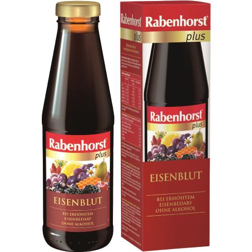 Miniaturka artykułu - RABENHORST Sok bogactwo żelaza plus witaminy, 450ml