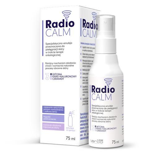 Miniaturka artykułu - RadioCalm Emulsja do pielęgnacji sk&oacute;ry w trakcie terapii onkologicznej, 75ml USZKODZONE/BRAK TEKTUROWEGO OPAKOWANIA 