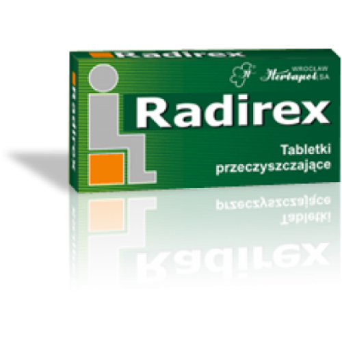 Miniaturka artykułu - Radirex - 10 tabletek USZKODZONE OPAKOWANIE TEKTUROWE
