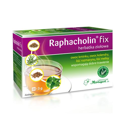Miniaturka artykułu - Raphacholin fix herbatka ziołowa - 20 saszetek