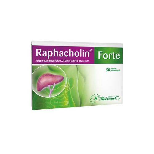 Miniaturka artykułu - Raphacholin FORTE, 30tabl. BRAK KARTONU