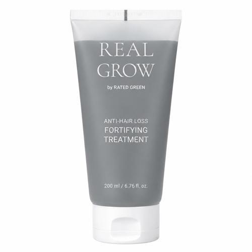 Miniaturka artykułu - Rated Green Real Grow Wzmacniająca kuracja do sk&oacute;ry głowy i włos&oacute;w zapobiegająca ich wypadaniu, 200 ml