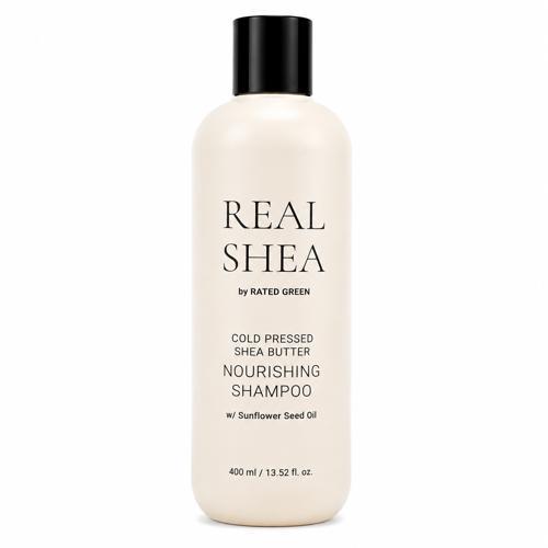Miniaturka artykułu - Rated Green Real Shea Odżywczy szampon do włos&oacute;w, 400 ml