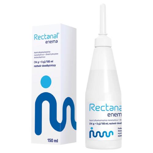 Miniaturka artykułu - Rectanal Enema Roztw&oacute;r doodbytniczy, lewatywa, 150 ml