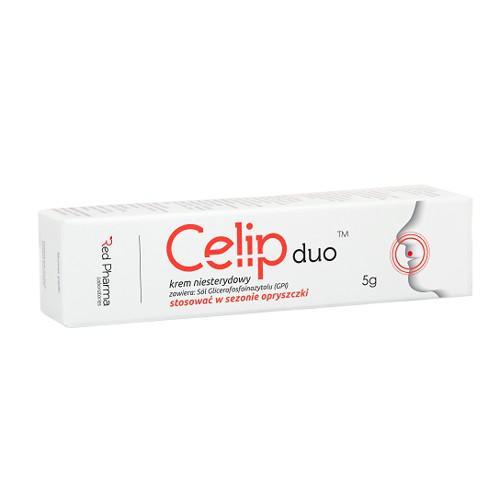 Miniaturka artykułu - RED PHARMA CELIP duo krem niesterydowy - 5 g USZKODZONE TEKTUROWE OPAKOWANIE / KR&Oacute;TKA DATA 31.08.2026