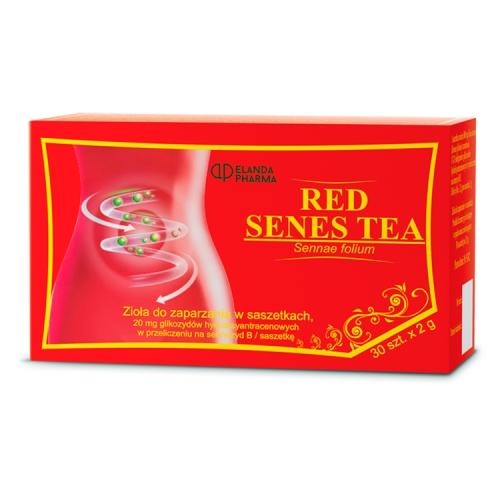 Zdjęcie produktu - RED SENES SLIM zioła przyśpieszające metabolizm - 30 torebek