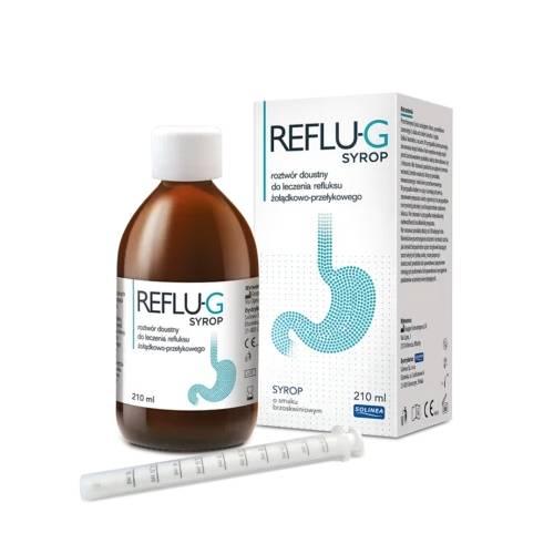 Miniaturka artykułu - Reflu-G roztw&oacute;r doustny, 210 ml