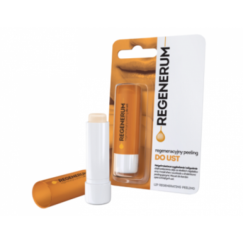 Miniaturka artykułu - REGENERUM Peeling regeneracyjny do ust, 5g USZKODZONE / BRAK OPAKOWANIA