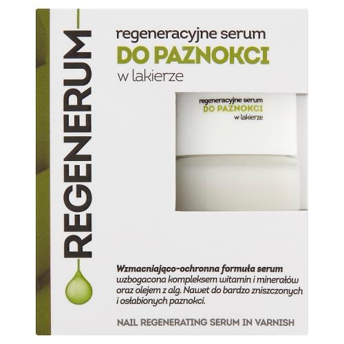Miniaturka artykułu - REGENERUM Regeneracyjne Serum do paznokci w lakierze, 8ml