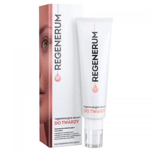 Miniaturka artykułu - REGENERUM Regeneracyjne serum do twarzy, 50 ml KR&Oacute;TKA DATA 30.06.2026