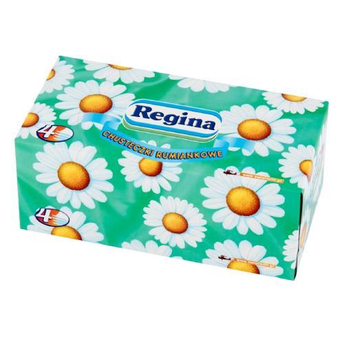 REGINA Rumiankowe Chusteczki higieniczne, 96 sztuk USZKODZONE TEKTUROWE OPAKOWANIE