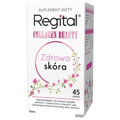 Miniaturka artykułu - Regital Collagen Beauty Zdrowa sk&oacute;ra, 45tabl.
