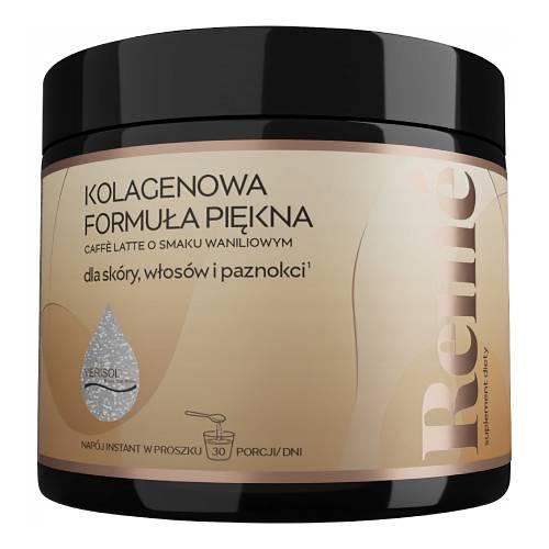 Miniaturka artykułu - REME Kolagenowa Formuła Piękna Caffe Latte o smaku waniliowym, 150g