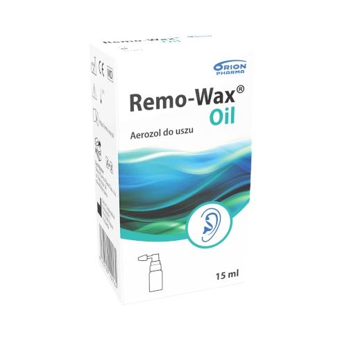 Miniaturka artykułu - Remo-Wax Oil Aerozol do uszu, 15ml